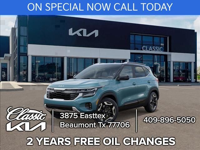 Blue / Black 2026 Kia Seltos SUV / Crossover All-Wheel Drive 8-Speed Automatic
