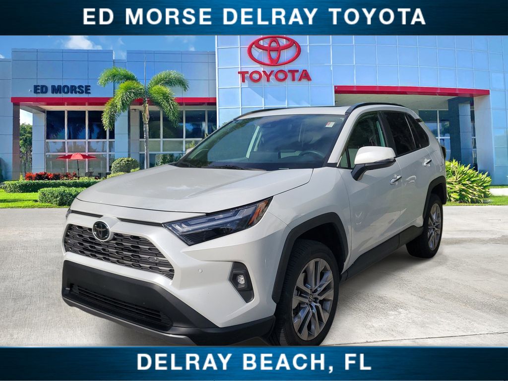 White (Wind Chill Pearl) 2023 Toyota RAV4 Limited AWD SUV / Crossover All-Wheel Drive 8-Speed Automatic
