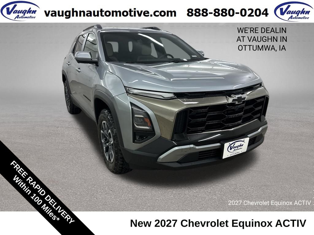 Sterling Gray Metallic 2027 Chevrolet Equinox SUV / Crossover Four-Wheel Drive 8-Speed Automatic