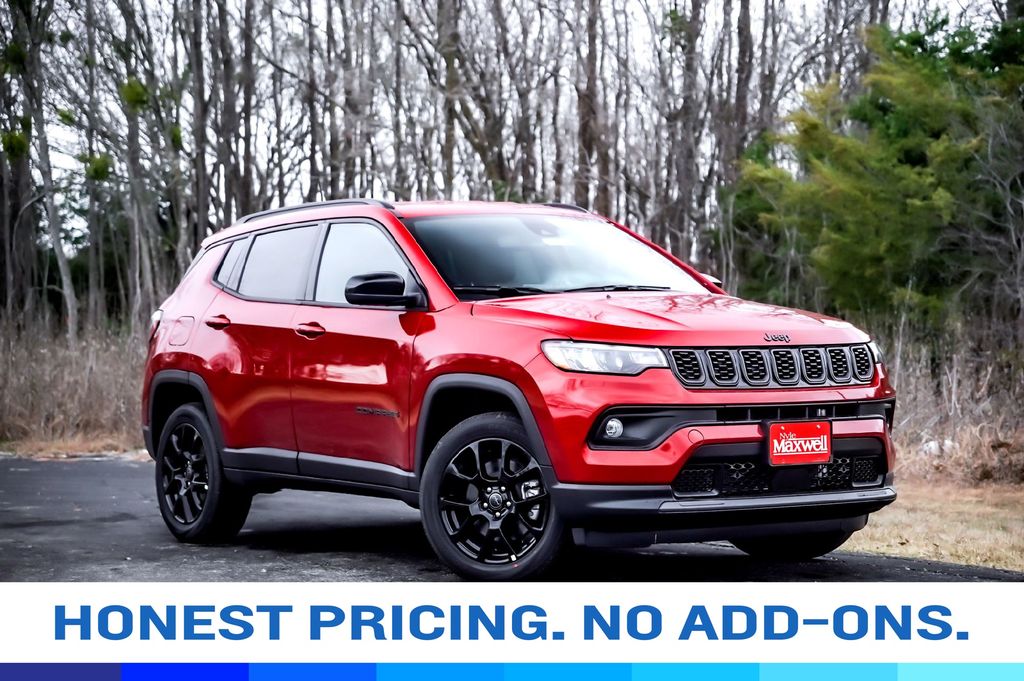 Red Hot Pearlcoat 2026 Jeep Compass SUV / Crossover Four-Wheel Drive 8-Speed Automatic