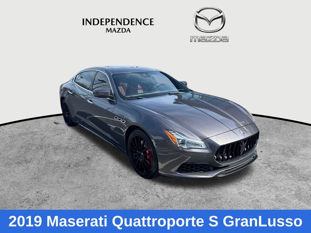 2019 Maserati Quattroporte S GranLusso RWD Sedan Rear-Wheel Drive 8-Speed Automatic