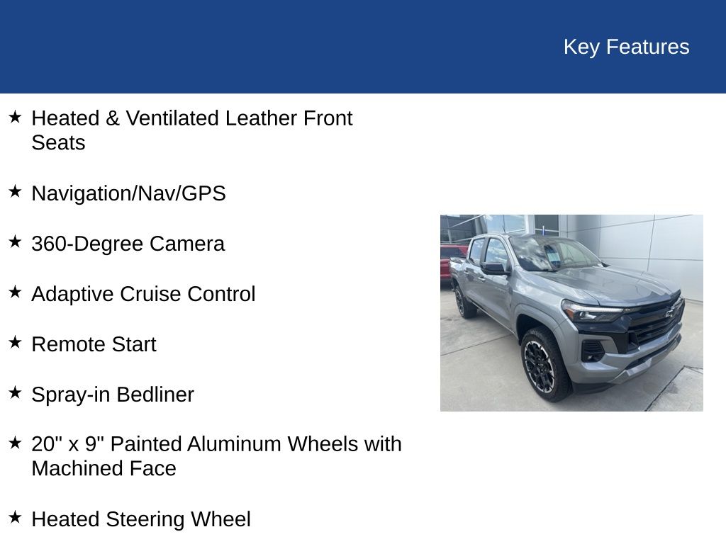 2026 Chevrolet Colorado Z71, 4WD