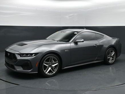 Gray Metallic 2024 Ford Mustang Coupe Rear-Wheel Drive Automatic