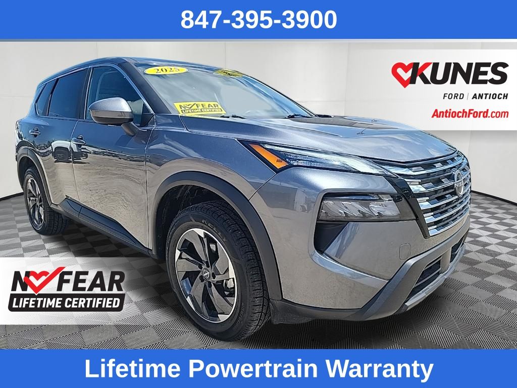 Gray (Gun Metallic) 2025 Nissan Rogue SUV / Crossover All-Wheel Drive Continuously Variable Transmission