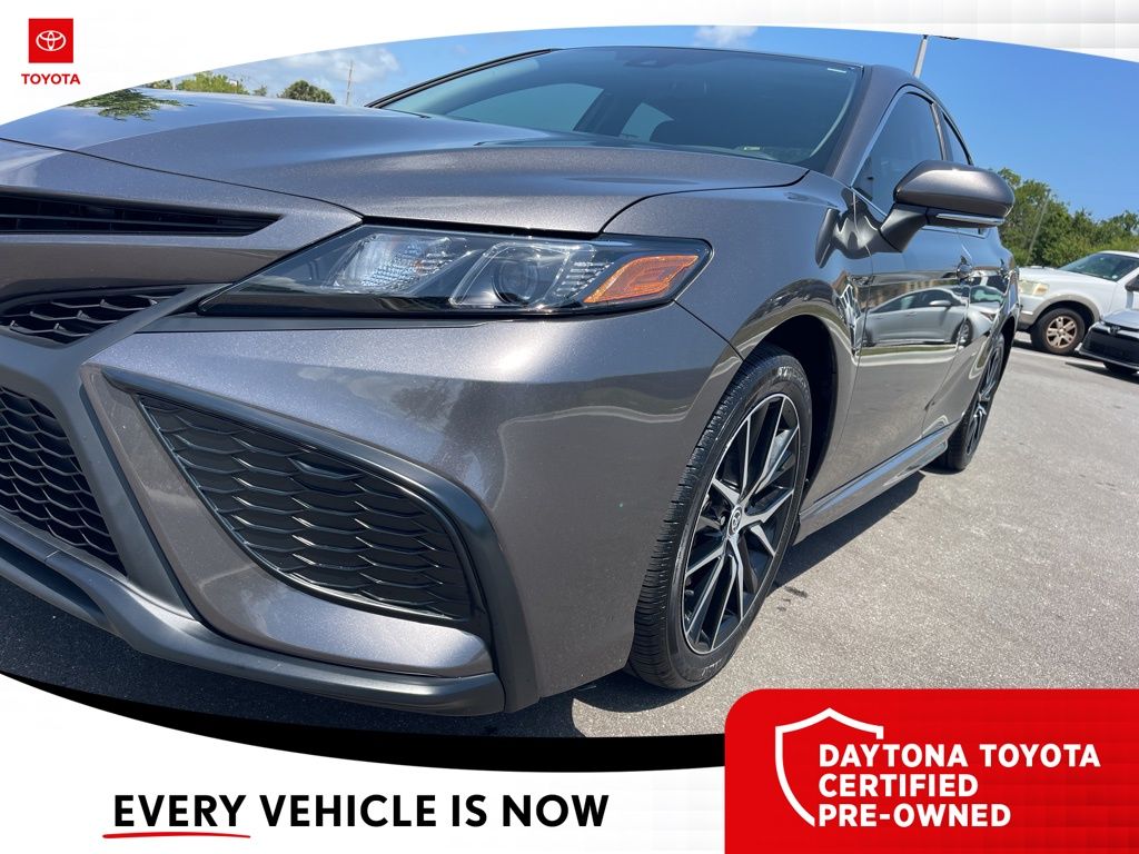 Certified 2023 Toyota Camry SE with VIN 4T1G11AK9PU755504 for sale in Daytona Beach, FL