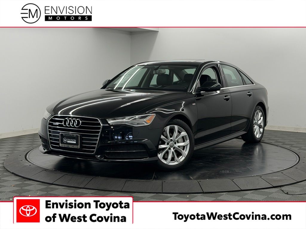 Black Metallic 2018 Audi A6 Sedan All-Wheel Drive 8-Speed Automatic