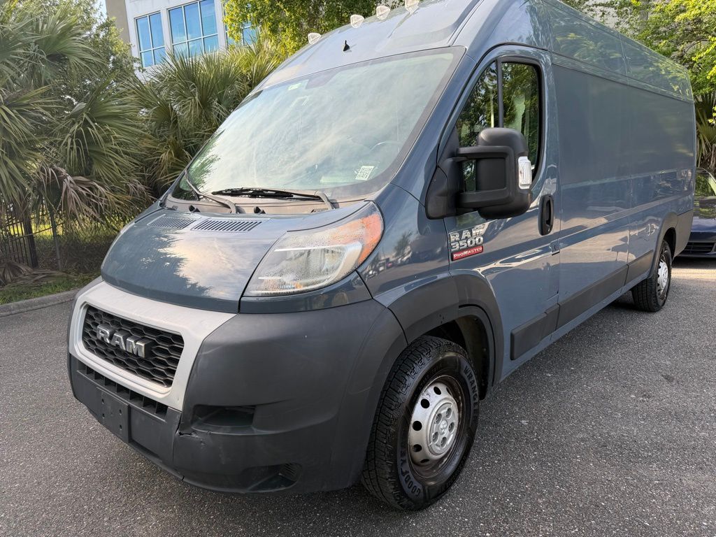 Gray 2020 RAM ProMaster 3500 159 High Roof Extended Cargo Van FWD Van Front-Wheel Drive 6-Speed Automatic