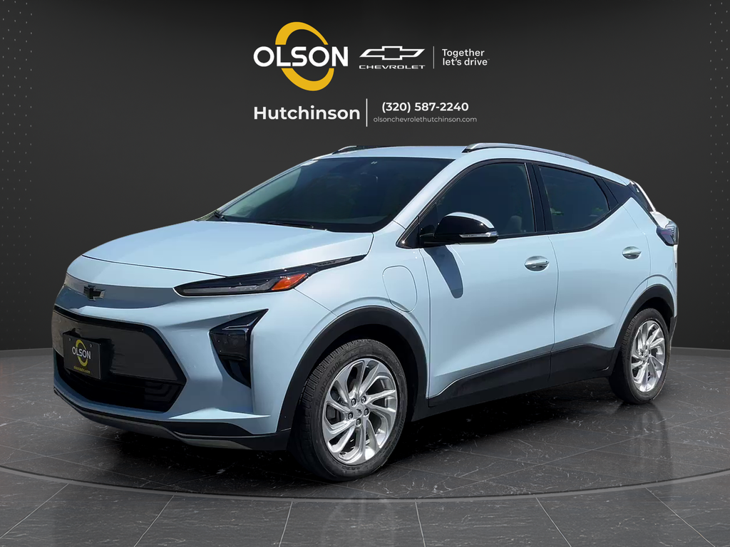 Tide Metallic (Ice Blue) 2023 Chevrolet Bolt EUV Hatchback Front-Wheel Drive 1-Speed Automatic