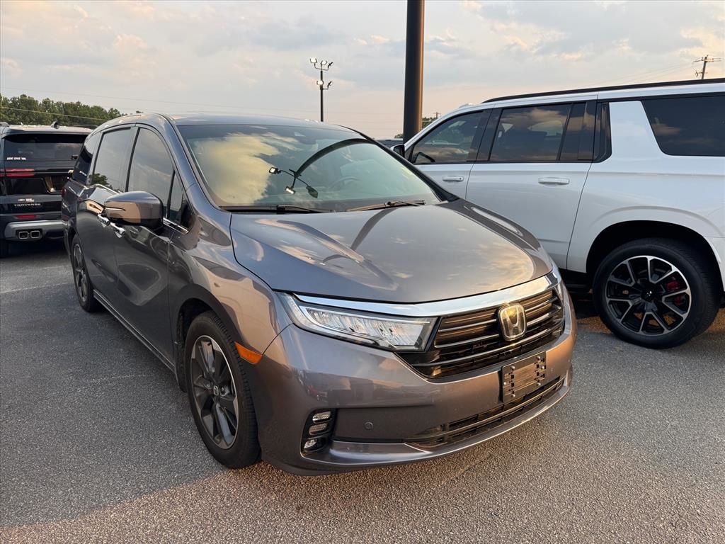 Gray (Modern Steel) 2024 Honda Odyssey Minivan Front-Wheel Drive Automatic