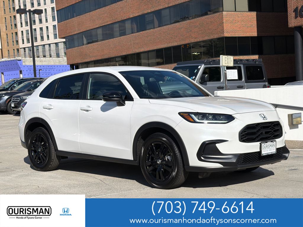 Platinum White Pearl 2026 Honda HR-V Sport AWD SUV / Crossover All-Wheel Drive Continuously Variable Transmission