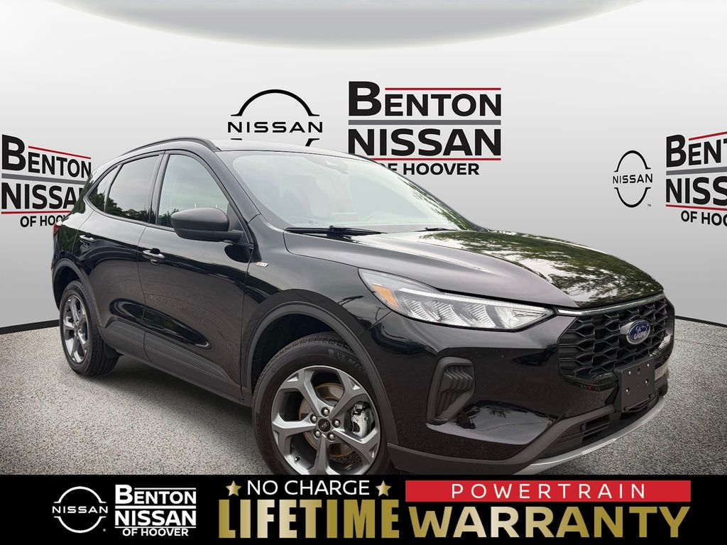 Black Metallic 2025 Ford Escape SUV / Crossover All-Wheel Drive 8-Speed Automatic