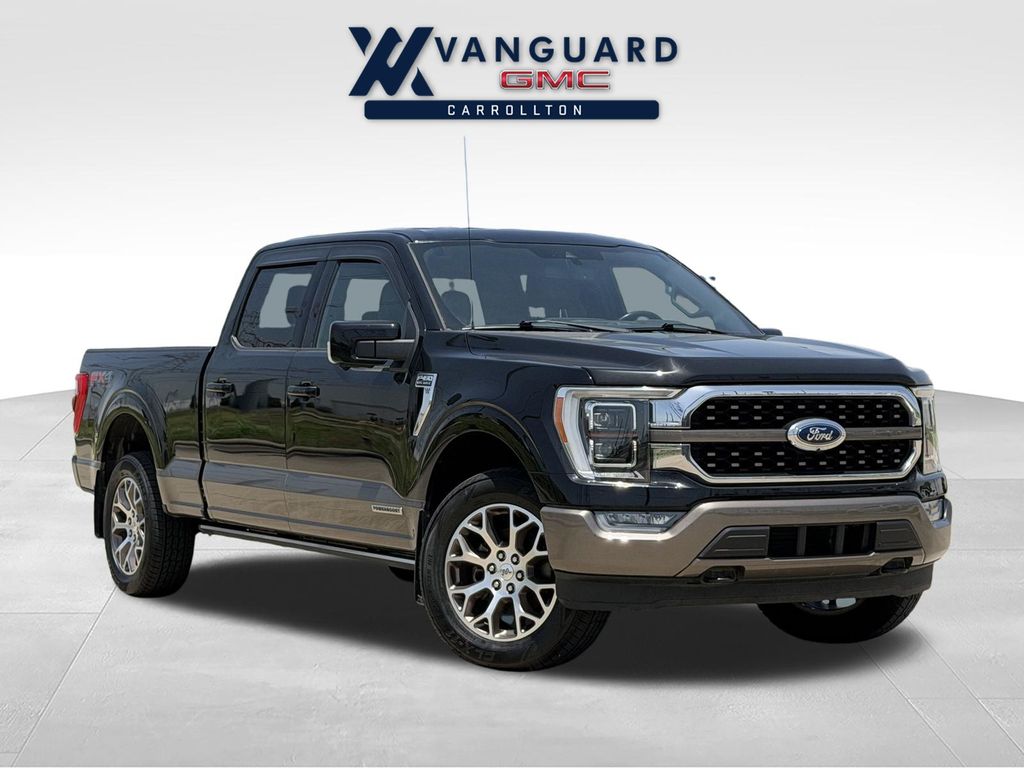 Agate Black Metallic 2021 Ford F-150 Pickup Truck Four-Wheel Drive Automatic