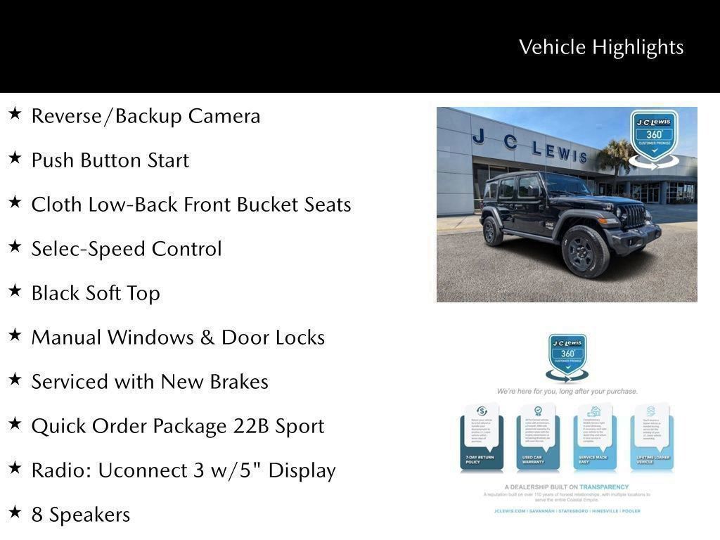 2021 Jeep Wrangler Unlimited Sport