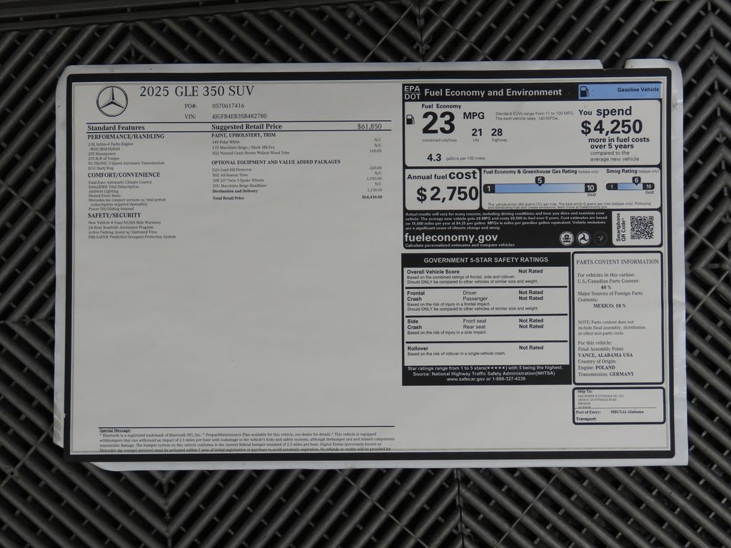 Thumbnail: 2025 Mercedes-Benz GLE - 9