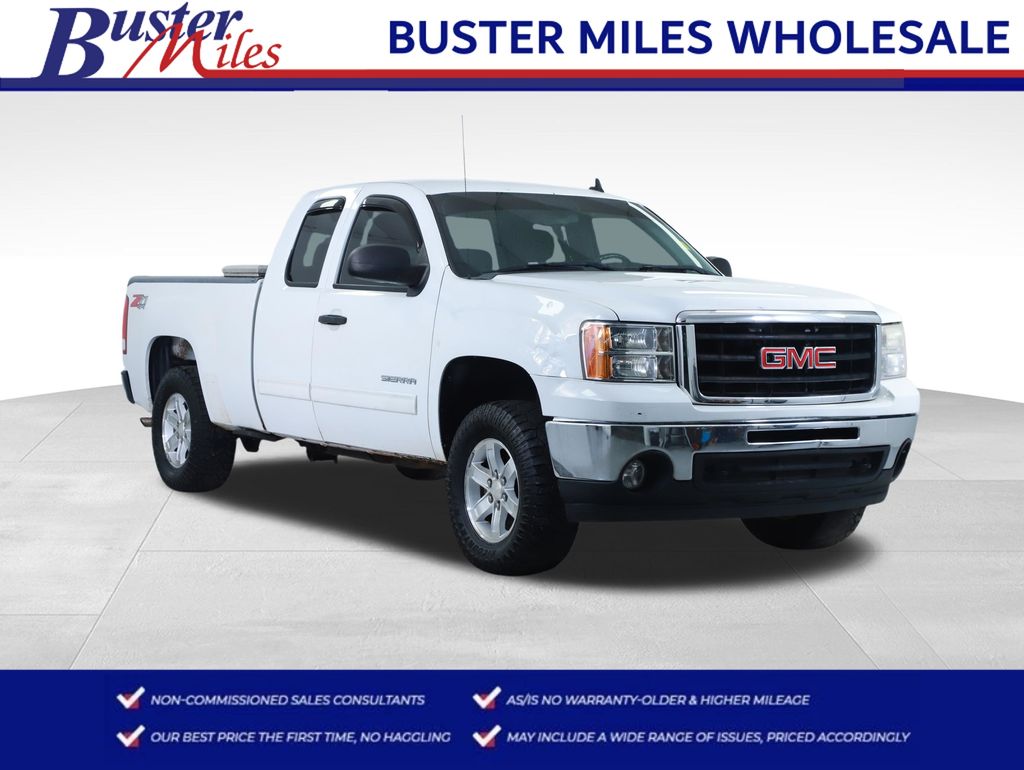Summit White 2011 GMC Sierra 1500 SLE Ext. Cab 4WD Pickup Truck Four-Wheel Drive 6-Speed Automatic