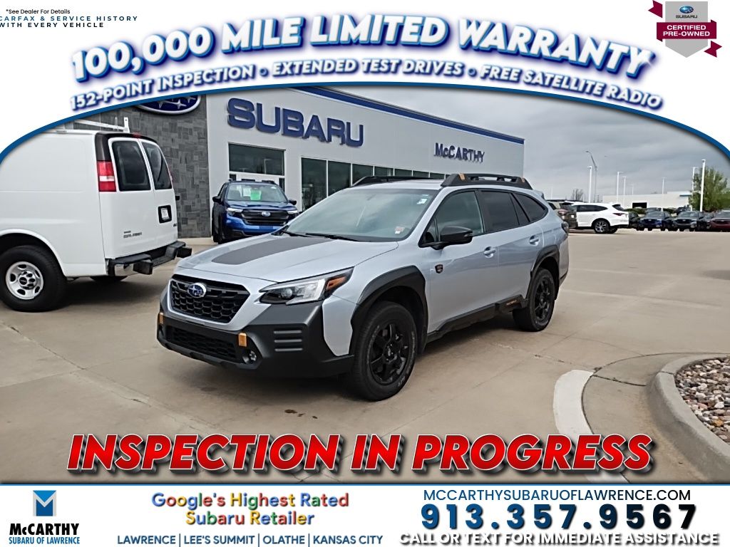Ice Silver Metallic 2022 Subaru Outback Wilderness Crossover AWD SUV / Crossover All-Wheel Drive Continuously Variable Transmission