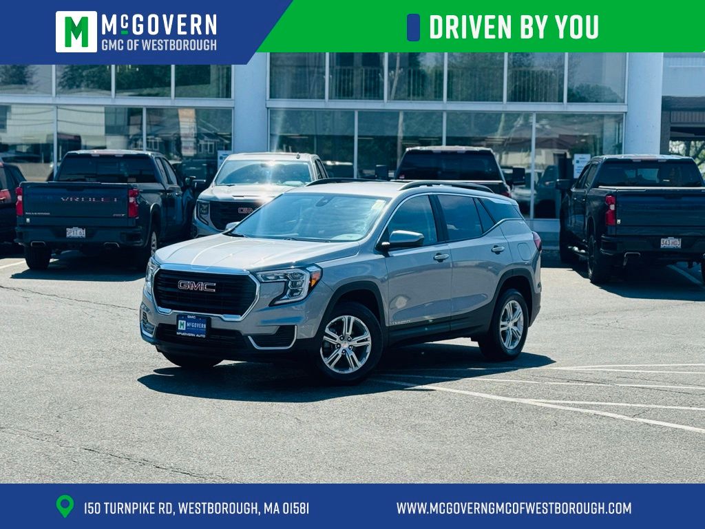 Sterling Metallic 2024 GMC Terrain SUV / Crossover All-Wheel Drive 9-Speed Automatic