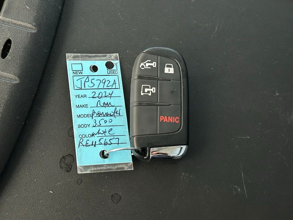 Used 2024 Bright White Clearcoat Ram High Roof image 46