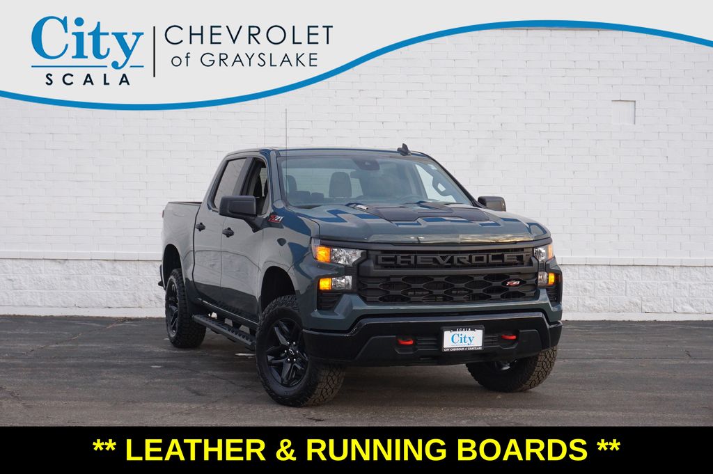 Cypress Gray 2026 Chevrolet Silverado 1500 Pickup Truck Four-Wheel Drive 8-Speed Automatic