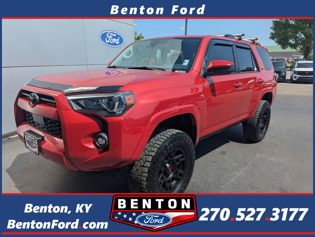 Barcelona Red Metallic 2023 Toyota 4Runner SUV / Crossover Four-Wheel Drive 5-Speed Automatic
