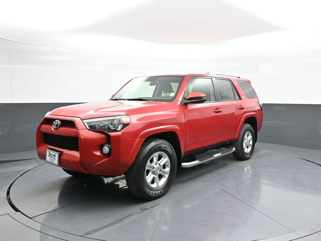 Barcelona Red Metallic 2016 Toyota 4Runner SUV / Crossover Four-Wheel Drive 5-Speed Automatic Overdrive