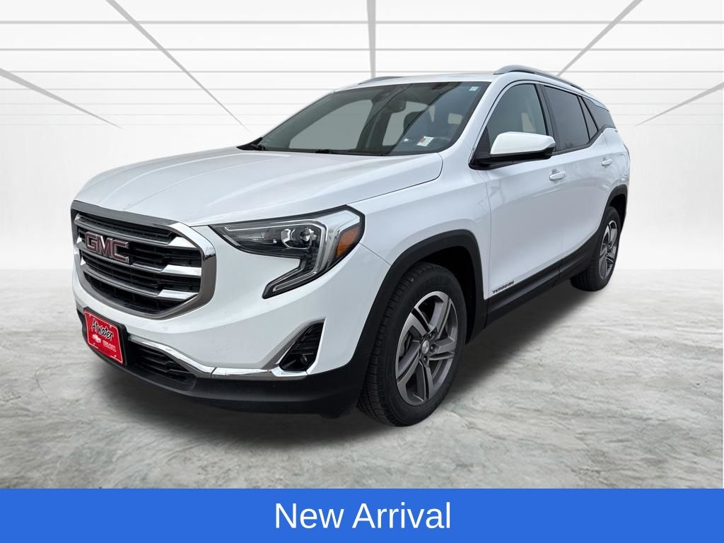 Summit White 2019 GMC Terrain SLT AWD SUV / Crossover Four-Wheel Drive 9-Speed Automatic