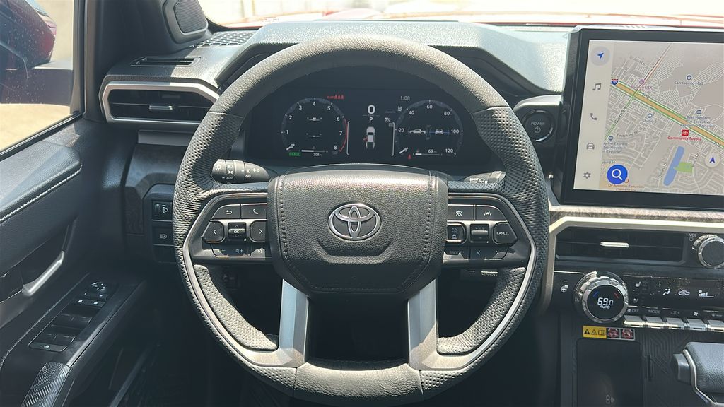 2026 Toyota Tacoma Hybrid Limited Red at EAG Ford Navasota