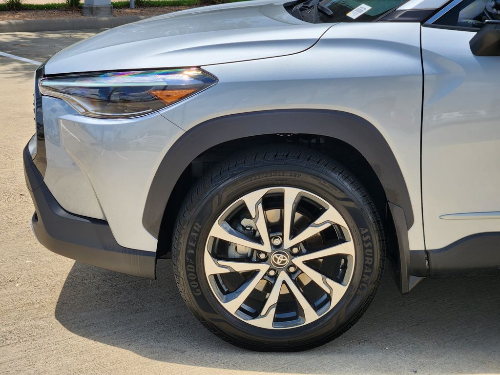 2025 Toyota Corolla Cross XLE Silver at Monument Chevrolet