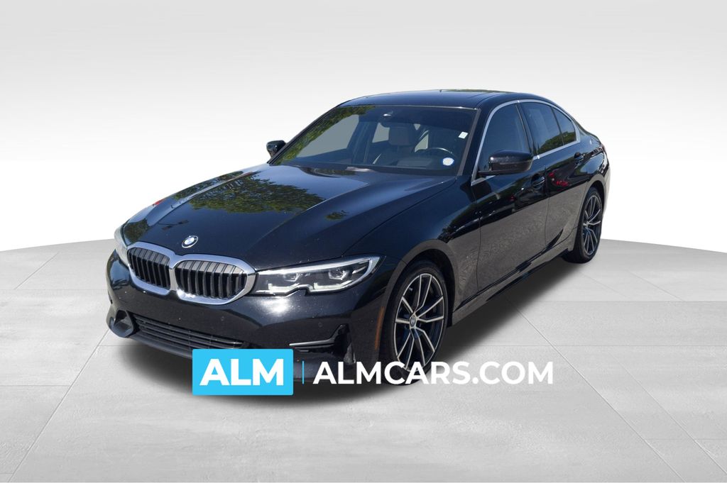 Jet Black 2021 BMW 3 Series 330i RWD Sedan Rear-Wheel Drive 8-Speed Automatic