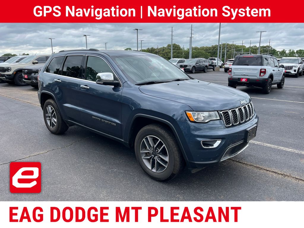 Pacific Blue Clearcoat 2020 Jeep Grand Cherokee Limited RWD SUV / Crossover 4X2 8-Speed Automatic