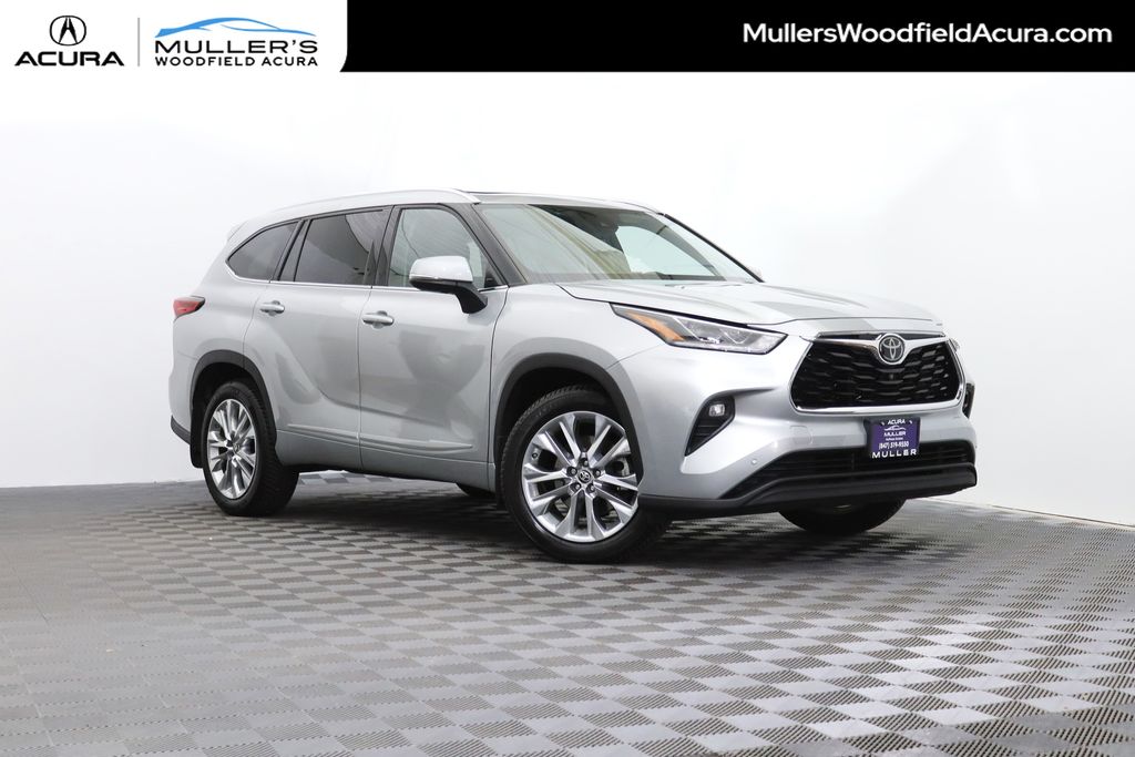 Celestial Silver Metallic 2020 Toyota Highlander Limited AWD SUV / Crossover All-Wheel Drive 8-Speed Automatic