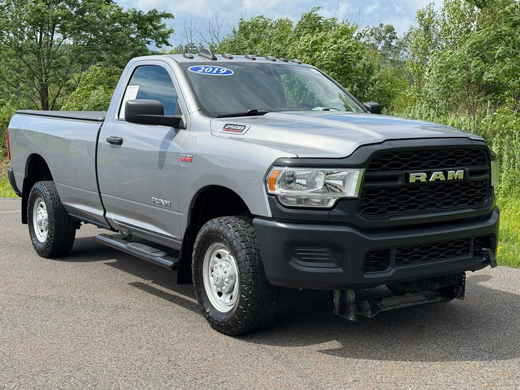 Billet Silver Metallic Clearcoat 2019 RAM 2500 Pickup Truck Four-Wheel Drive 8-Speed Automatic