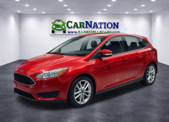 Race Red 2016 Ford Focus Hatchback Front-Wheel Drive Automatic