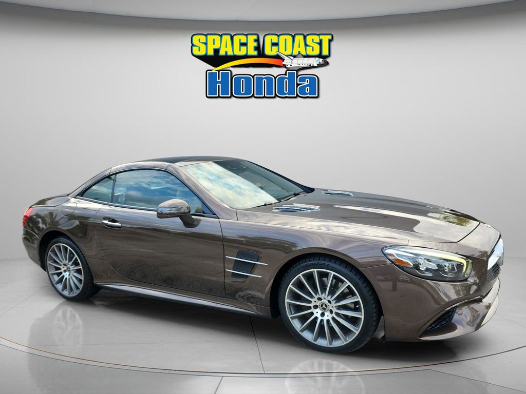 Dolomite 2018 Mercedes-Benz SL-Class SL 550 Convertible Rear-Wheel Drive 9-Speed Automatic