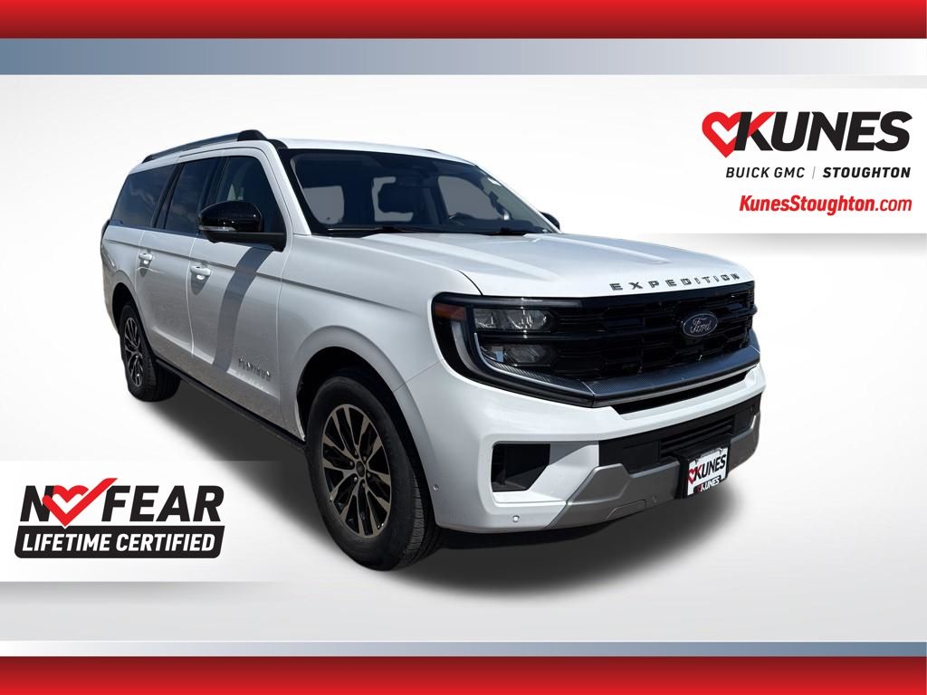 Oxford White 2025 Ford Expedition MAX Platinum 4WD SUV / Crossover Four-Wheel Drive Automatic