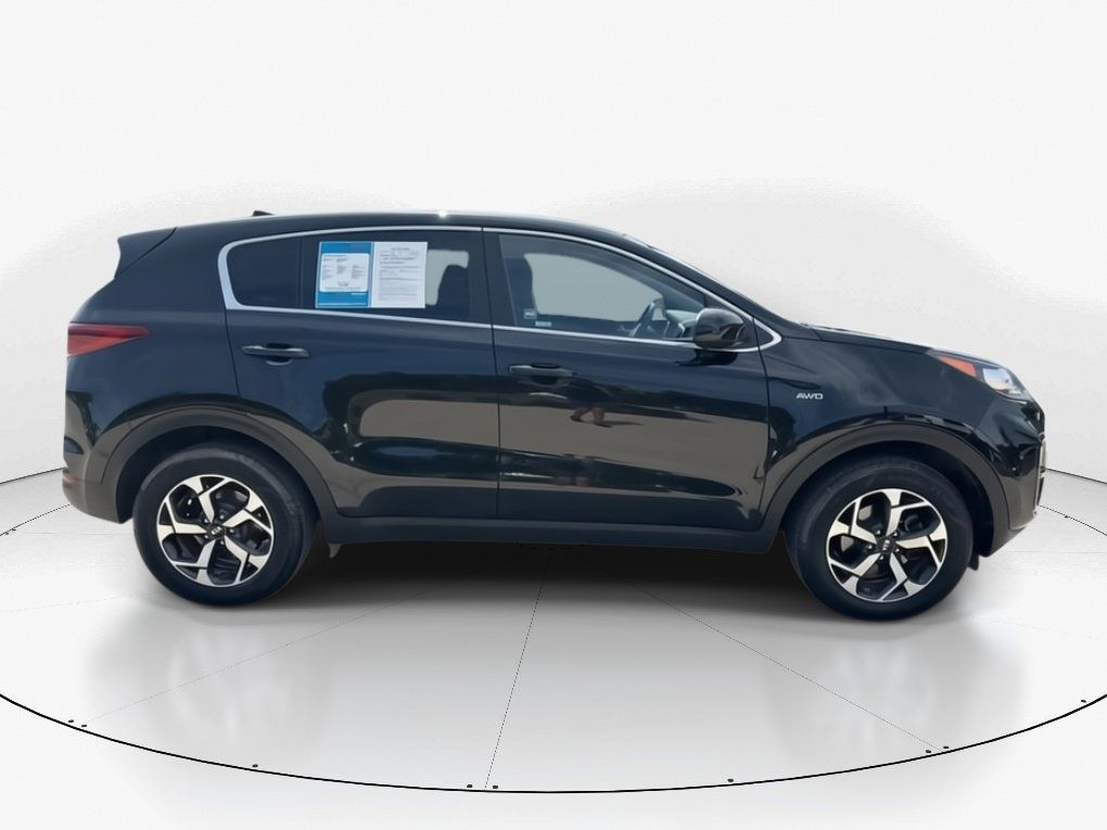 2022 Black Cherry Pearl Kia Sportage LX AWD SUV