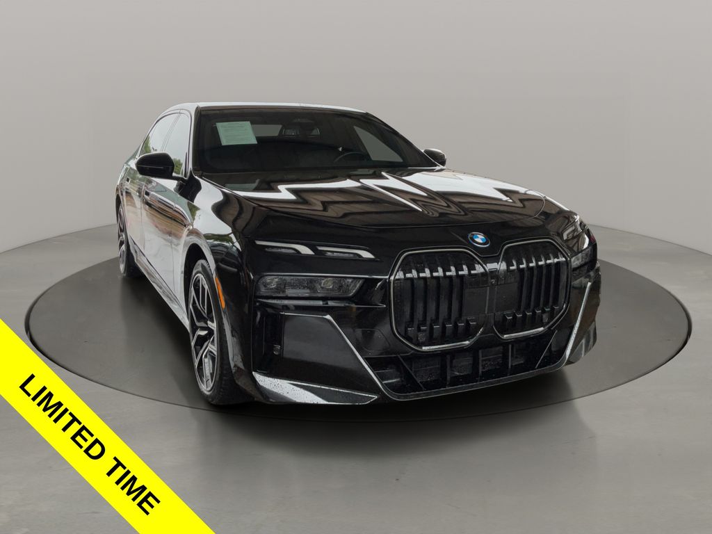 Black Sapphire Metallic 2025 BMW i7 Sedan Rear-Wheel Drive Automatic