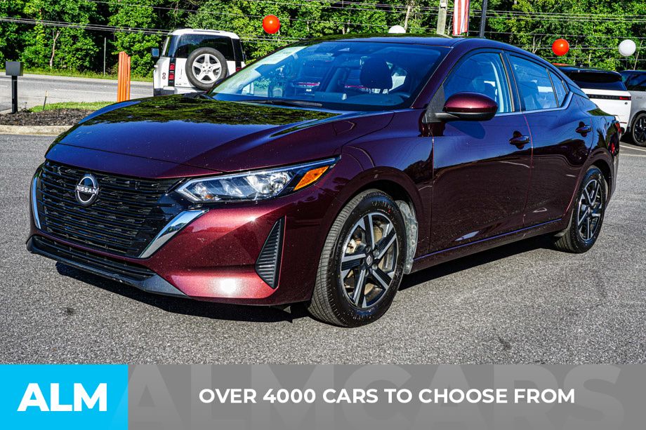 Used 2024 Red Nissan SV image 3