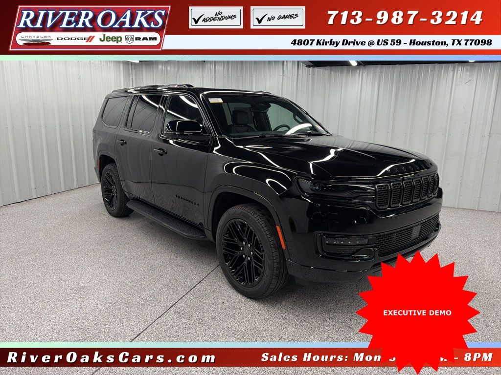 2025 Jeep Wagoneer Series II Black at River Oaks CDJR