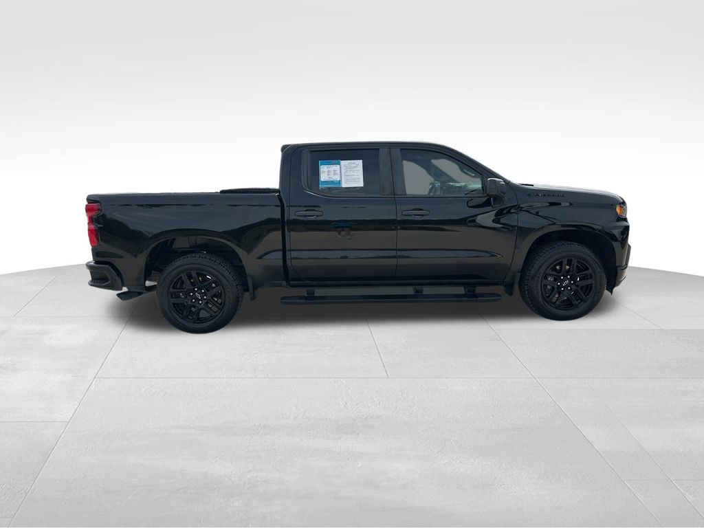 2021 Black Chevrolet Silverado 1500 Custom RWD Truck