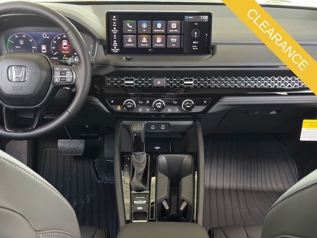 2025 Honda Accord Hybrid EX-L Gray at Classic Honda Galveston