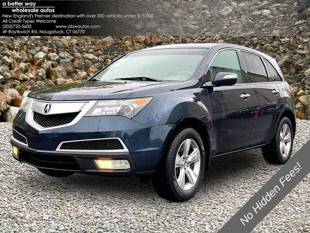 Blue 2013 Acura MDX SH-AWD with Technology Package SUV / Crossover All-Wheel Drive 6-Speed Automatic