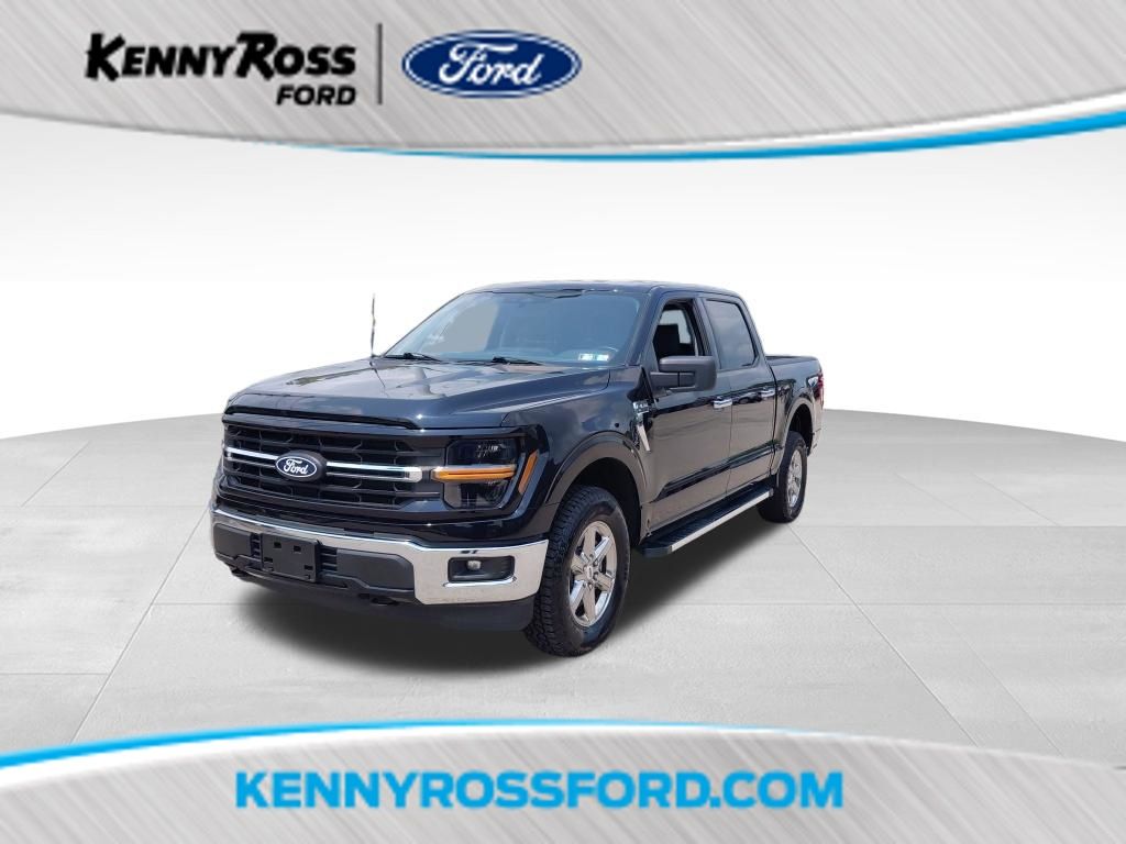 Black Metallic 2025 Ford F-150 Pickup Truck Four-Wheel Drive Automatic