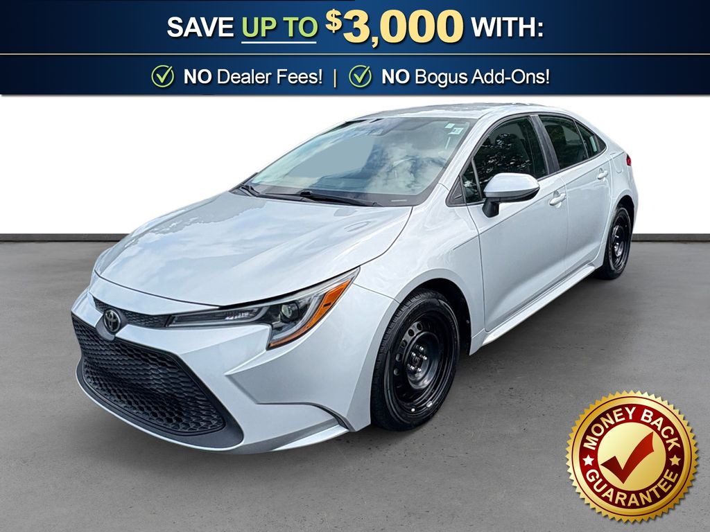 Classic Silver Metallic 2020 Toyota Corolla Sedan Front-Wheel Drive Continuously Variable Transmission
