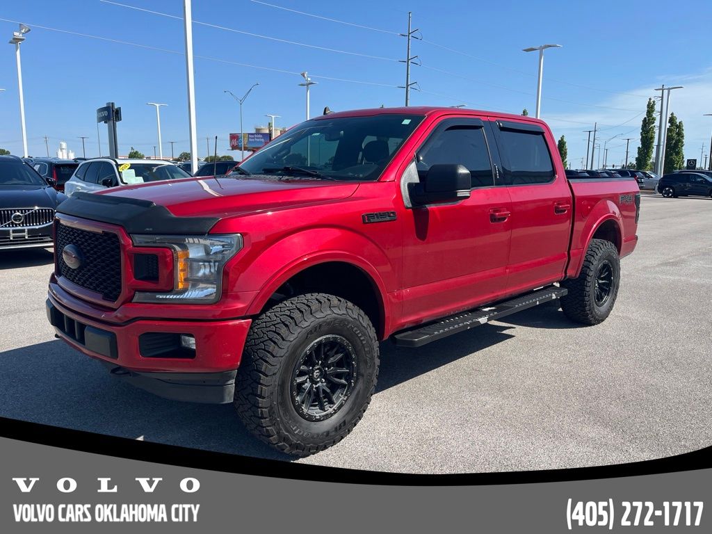 Rapid Red Metallic Tinted Clearcoat 2020 Ford F-150 Pickup Truck Four-Wheel Drive Automatic