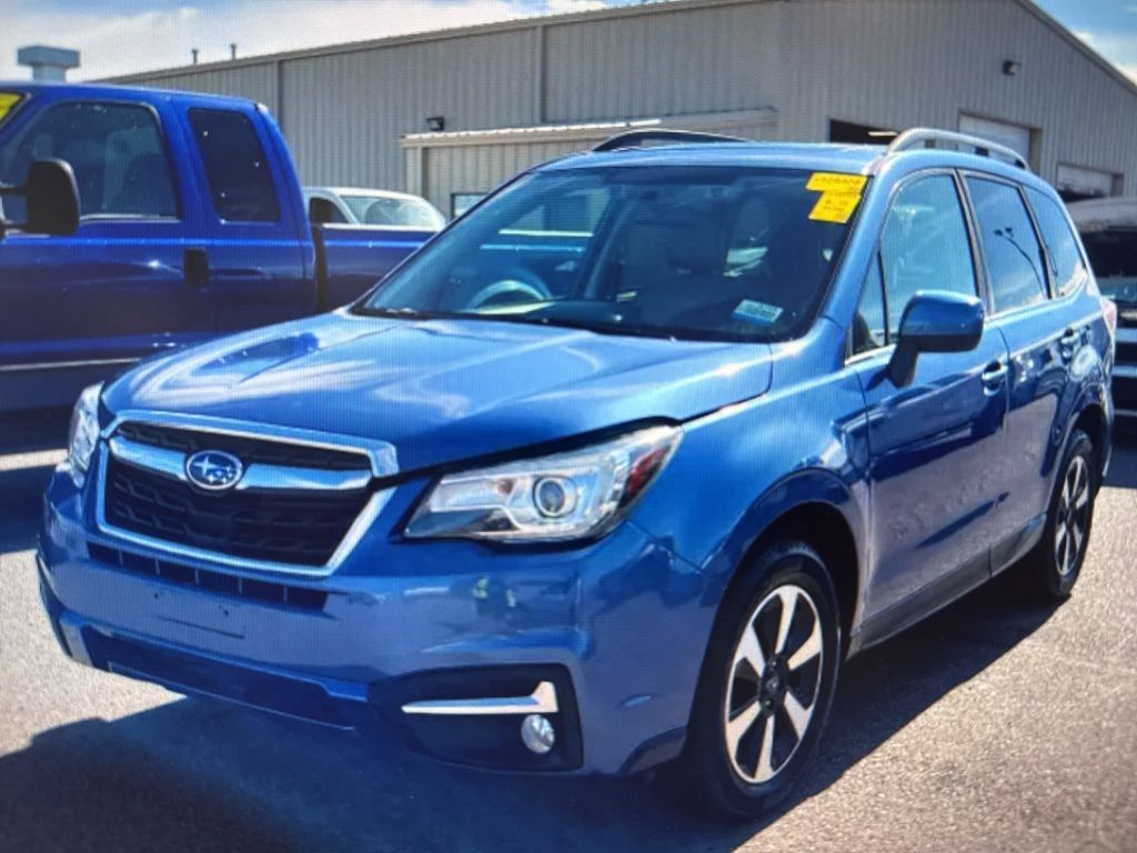Quartz Blue Pearl 2017 Subaru Forester 2.5i Limited SUV / Crossover All-Wheel Drive Continuously Variable Transmission