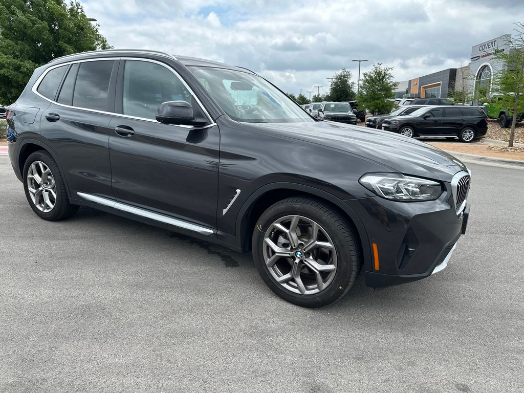 Gray (Dark Graphite) 2024 BMW X3 sDrive30i RWD SUV / Crossover Rear-Wheel Drive 8-Speed Automatic