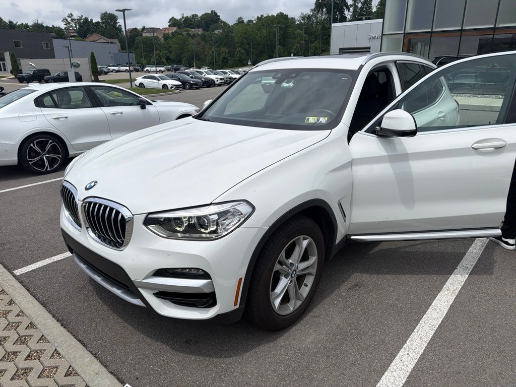 Alpine White 2020 BMW X3 SUV / Crossover All-Wheel Drive 8-Speed Automatic