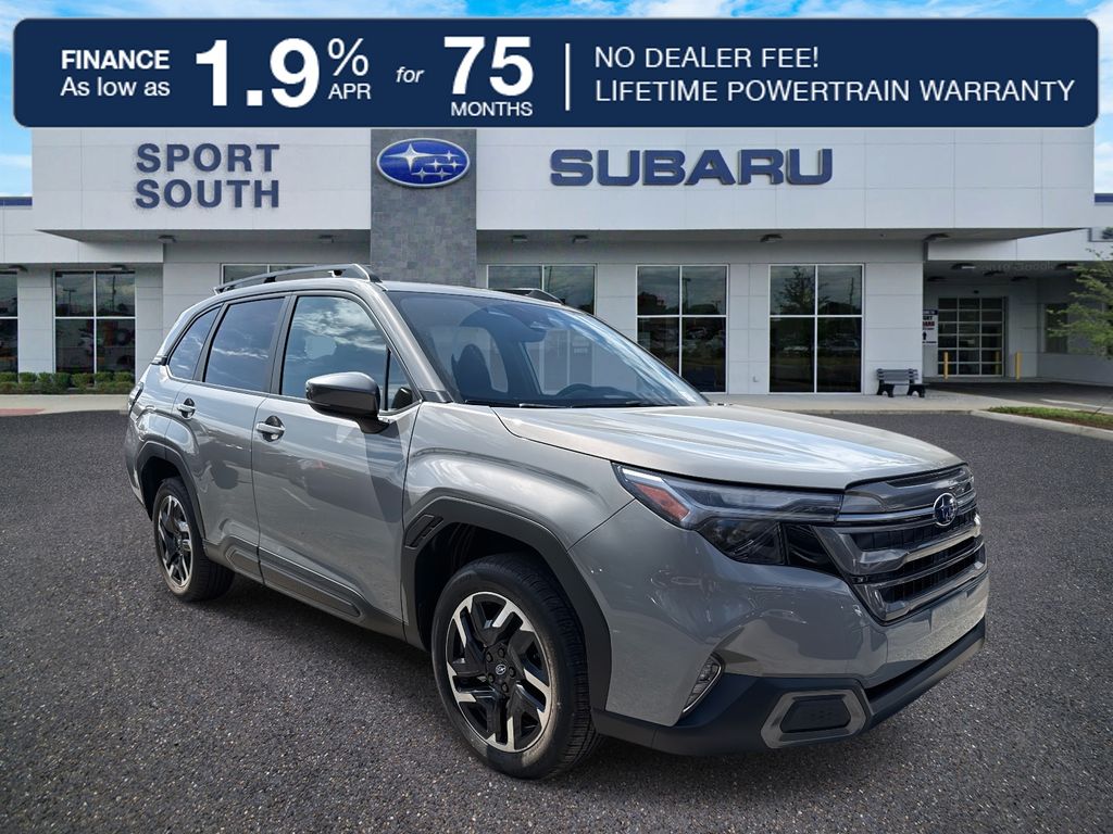 River Rock Pearl 2026 Subaru Forester Limited Crossover AWD SUV / Crossover All-Wheel Drive Continuously Variable Transmission