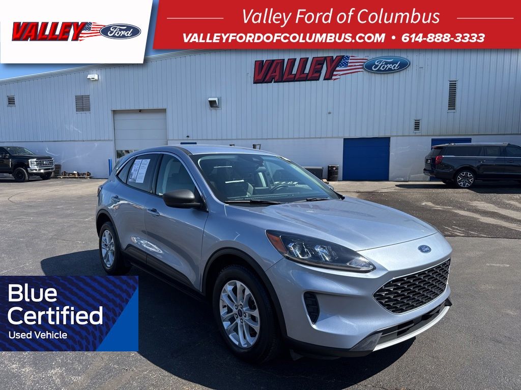 Blue Silver Metallic 2022 Ford Escape SE FWD SUV / Crossover Front-Wheel Drive 8-Speed Automatic